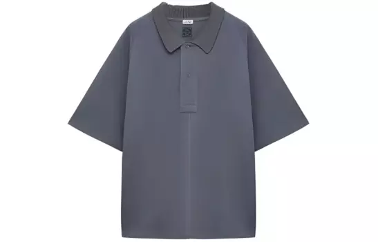 Рубашка поло мужская темно-серая Loewe, темно-серый