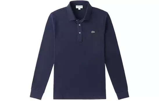 Рубашка поло мужская темно-синяя/166 Lacoste, темно-синий