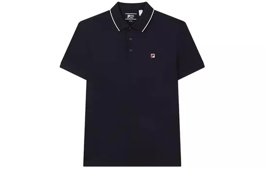 Рубашка поло мужская темно-синяя Fila, цвет Legend Blue