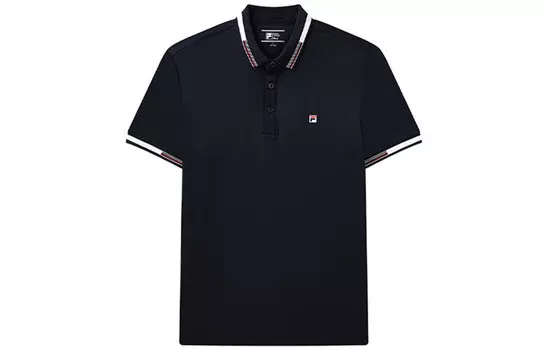 Рубашка поло мужская темно-синяя Fila, цвет Legend Blue