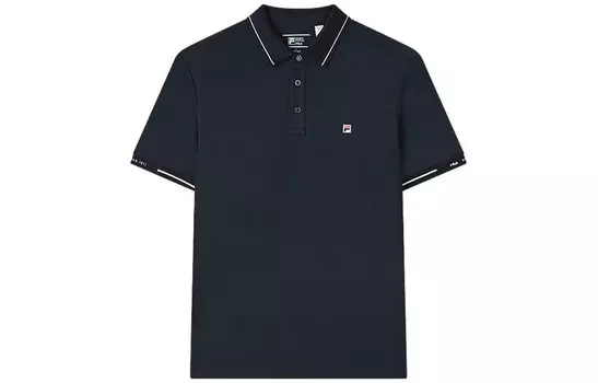 Рубашка поло мужская темно-синяя Fila, цвет Legend Blue