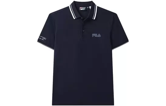 Рубашка поло мужская темно-синяя Fila, цвет Legend Blue
