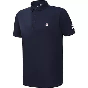 Рубашка поло мужская темно-синяя Fila, цвет Legend Blue