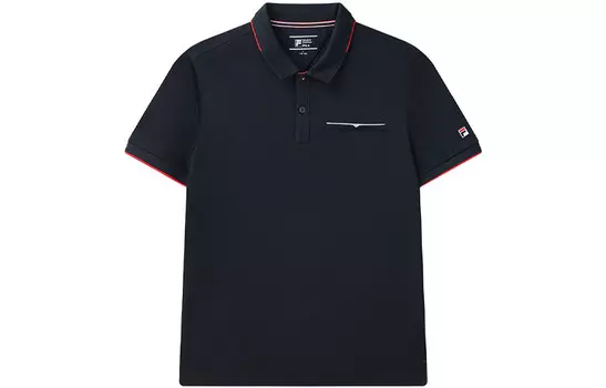 Рубашка поло мужская темно-синяя Fila, цвет Legend Blue