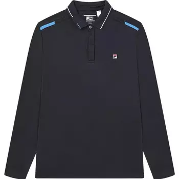 Рубашка поло мужская темно-синяя Fila, цвет Legend Blue