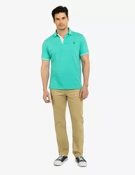 Рубашка-поло мужская U.S. Polo Assn., зеленый