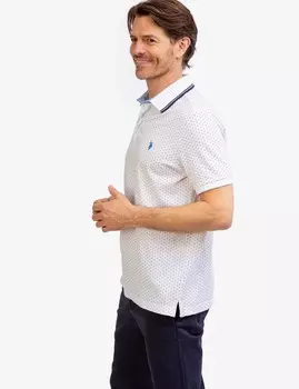 Рубашка-поло мужская U.S. Polo Assn., белый