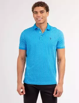 Рубашка-поло мужская U.S. Polo Assn., голубой