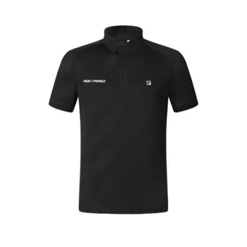 Рубашка поло мужская Undercurrent Black Fila, черный