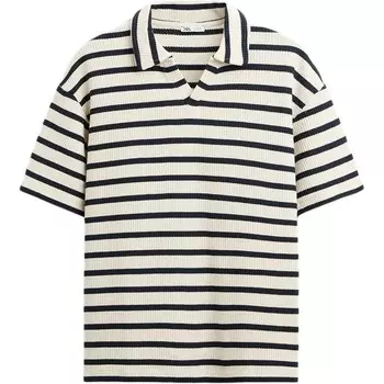 Рубашка поло мужская в полоску Zara, цвет Stripes