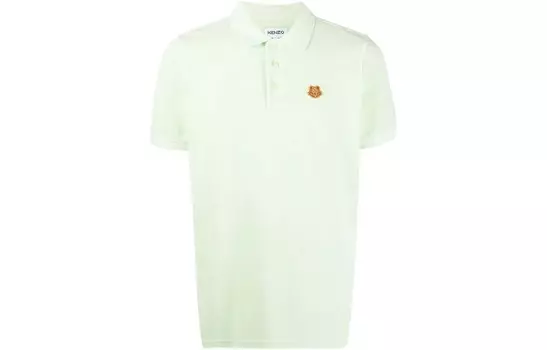 Рубашка поло мужская зеленая Kenzo, зеленый
