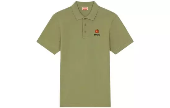 Рубашка поло мужская зеленая Kenzo, зеленый