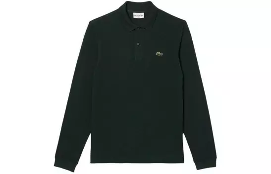 Рубашка поло мужская зеленая Lacoste, зеленый