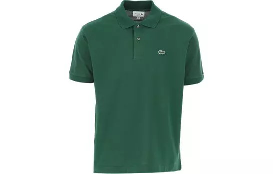 Рубашка поло мужская зеленая Lacoste, зеленый
