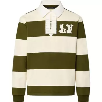 Рубашка поло мужская зеленая Louis Vuitton, зеленый
