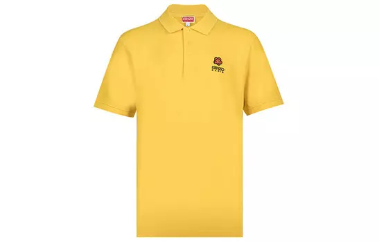 Рубашка поло мужская желтая Kenzo, желтый