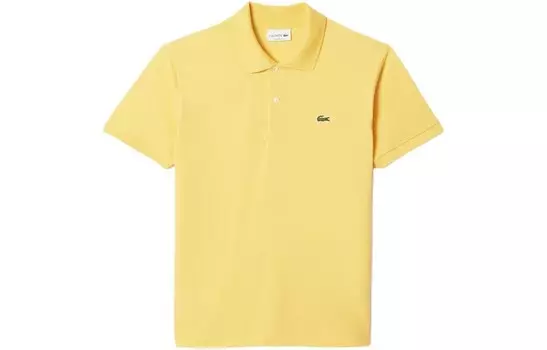 Рубашка поло мужская желтая Lacoste, желтый