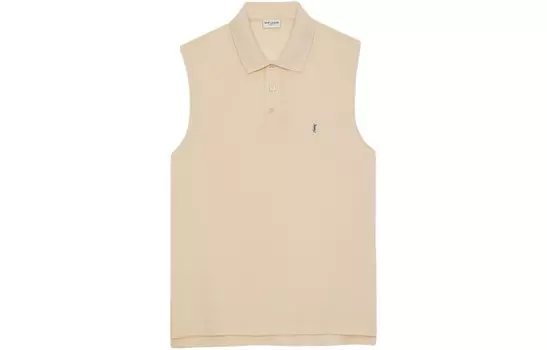 Рубашка поло мужская желтая Saint Laurent, желтый