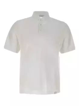 Рубашка поло на пуговицах DIKTAT, белый
