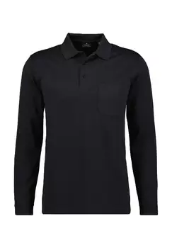 Рубашка-поло, нагрудный карман, мужская RAGMAN, черный