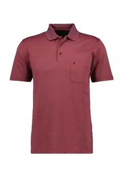 Рубашка-поло, нагрудный карман, вышивка этикетки, мужская RAGMAN, цвет 559 Orange