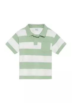 Рубашка-поло, накладной нагрудный карман, детская Manguun, цвет Silt Green