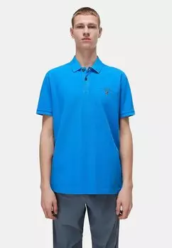 Рубашка поло Napapijri, светло-голубой