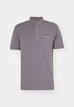 Рубашка поло NATURAL VENTUS7 EA7 Emporio Armani, серый
