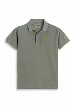 Рубашка-поло Naval Aviation Aeronautica Militare, цвет verde militare