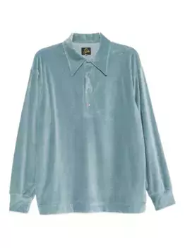 Рубашка-поло Needles, синий