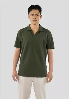 Рубашка поло NELSON POLO CISZERE, зеленый