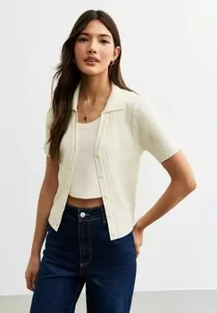 Рубашка поло New Look, кремовый