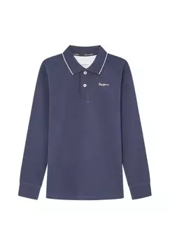Рубашка поло NEW THOR LS Pepe Jeans, темно-синий