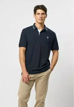 Рубашка поло NOAH U.S. Polo Assn., темно-синий