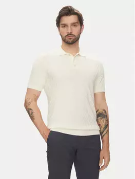 Рубашка поло облегающего кроя C5 51314.5094 Pierre Cardin, серый