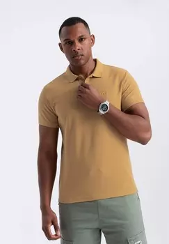 Рубашка поло Ombre, горчично-желтый