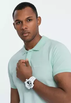 Рубашка поло Ombre, мята