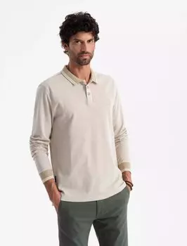 Рубашка поло Ombre, песочный