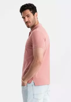 Рубашка поло Ombre, светло-розовый