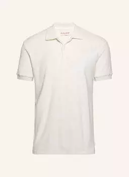 Рубашка поло ORLEBAR BROWN JARRETT TOWELLING, кремовый
