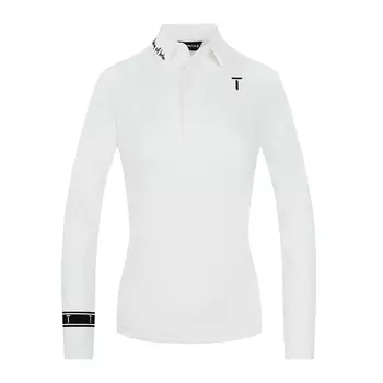 Рубашка-поло осенняя женская EUROPEAN TOUR, черный