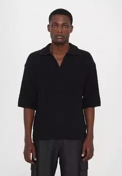 Рубашка поло OUTCAST Holzweiler, черный
