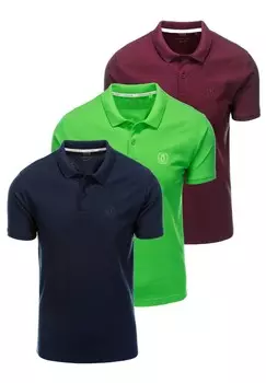 Рубашка поло PACK OF THREE Ombre, мультиколор