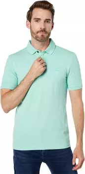 Рубашка-поло Passenger Polo BOSS, цвет Light/Pastel Green