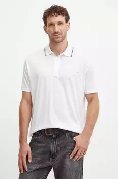 Рубашка-поло Paul&Shark из хлопка, бежевый