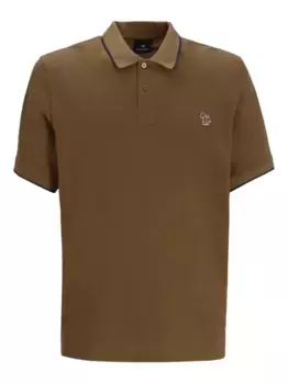Рубашка поло Paul Smith, коричневый