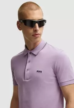 Рубашка поло PAULE 4 BOSS, темно-фиолетовый