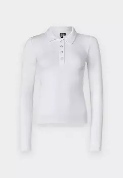 Рубашка поло PCKITTE Pieces, белый