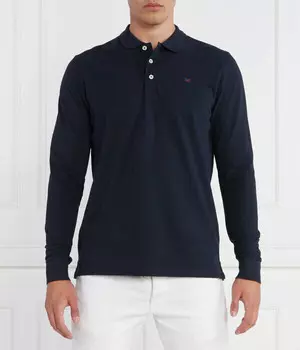 Рубашка-поло Pepe Jeans London Jimmy LS, синий