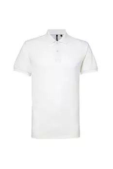 Рубашка поло Performance Mix с короткими рукавами Asquith & Fox, белый